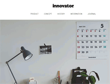 Tablet Screenshot of innovator.gr.jp